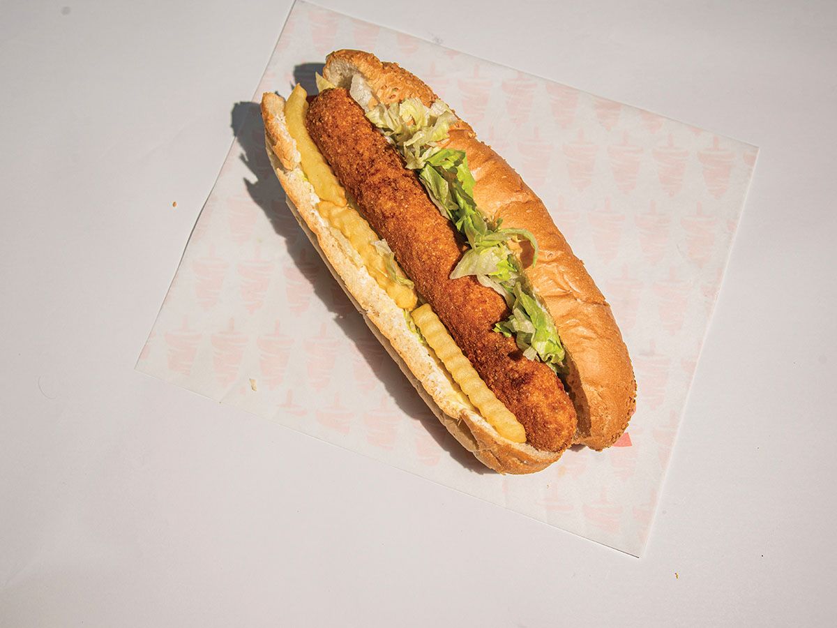 Chicken Roll Sandwich
