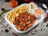 Chicken fajita dish