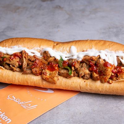 Chicken Fajita Sandwich (Spicy)