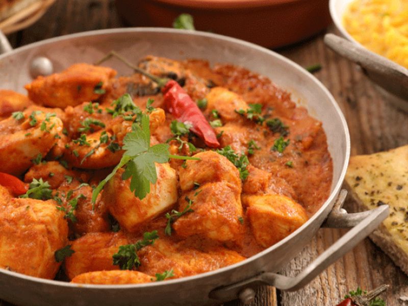 Curry Chicken Platter