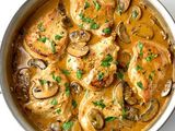 Chicken mushroom meal