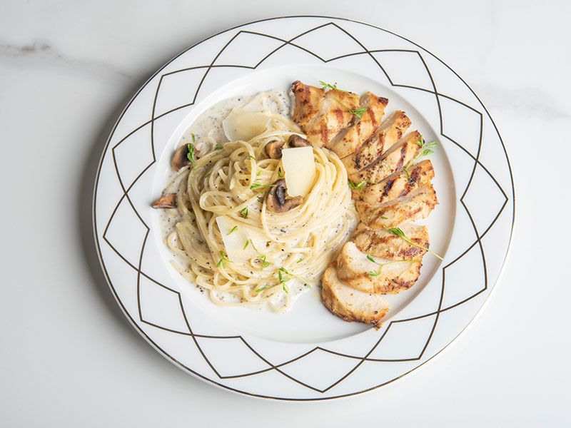 Chicken Linguine Truffle