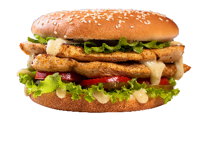 Chicken Charcoal sandwich