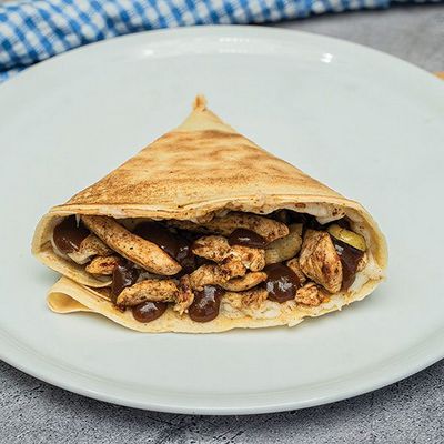 كريب الدجاج المشوي