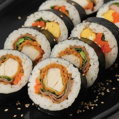 CHICKEN GIMBAP ROLL 6pcs