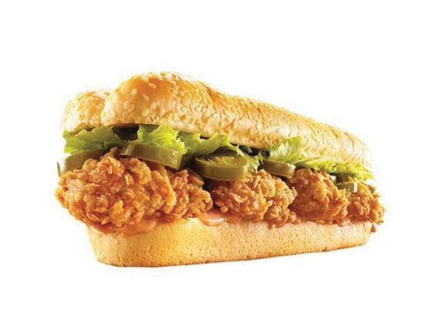 Chicken Zinger sandwich
