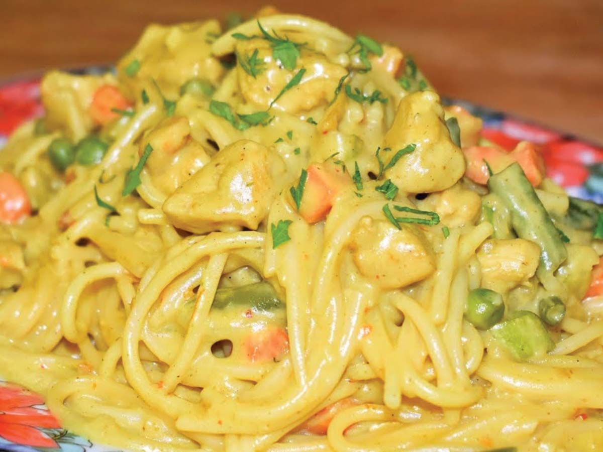 Chicken Curry Pasta