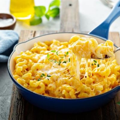 Crispy Pasta And Cheese