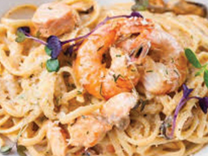 Sea Food Cheese Pasta