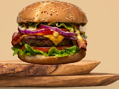 Cheese Bites Burger Sandwich