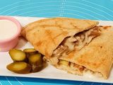 Cheese Burger Crepe