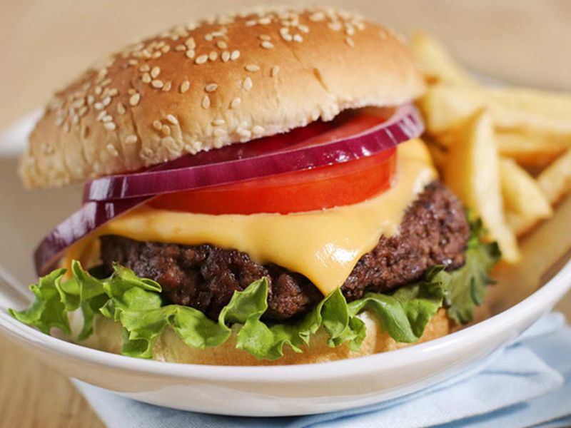 Cheese Burger Sandwich