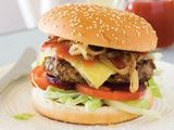 Cheeseburger sandwich