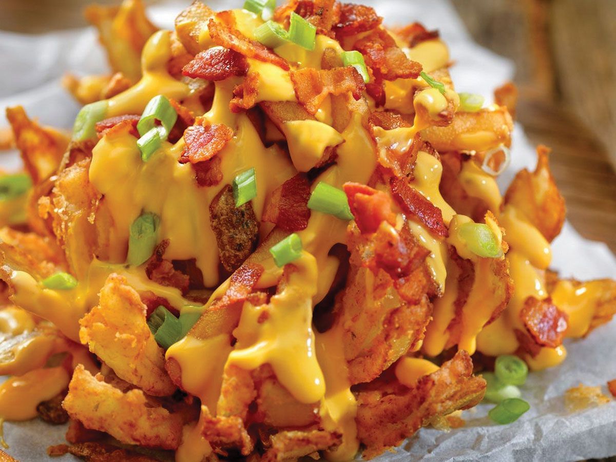 cheese fries chicken