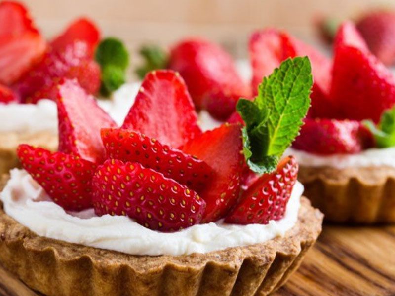 Strawberry Tart Cheesecake
