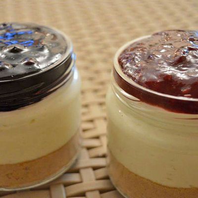 Blueberry Cheesecake Jar