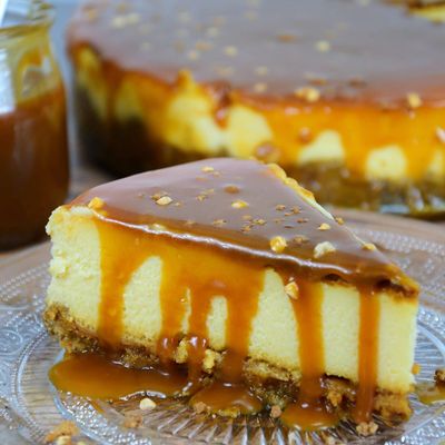 Caramel cheesecake