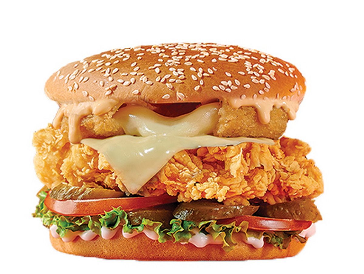 Cheese Lava Chicken Sandwich