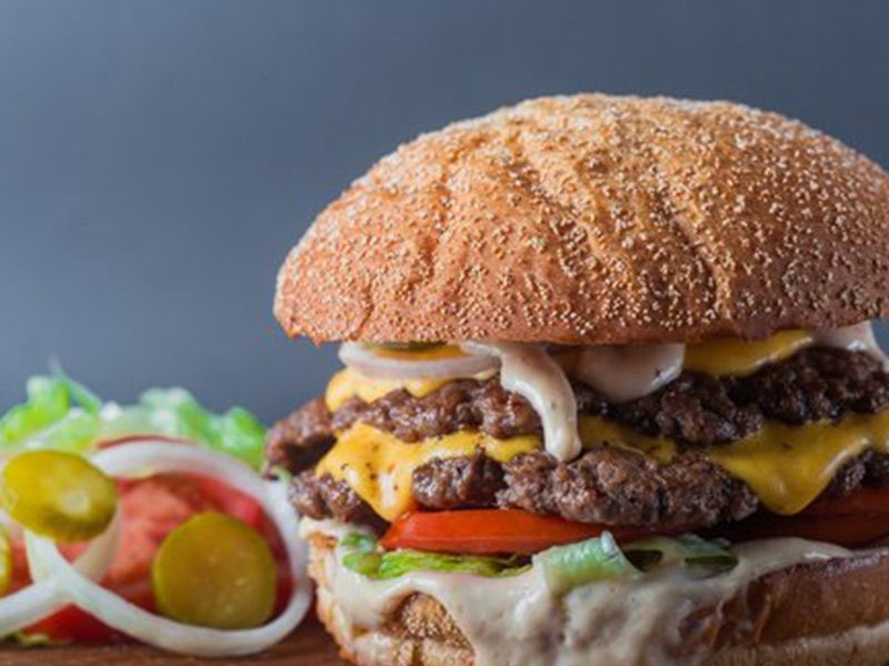 Cheese Burger Sandwich
