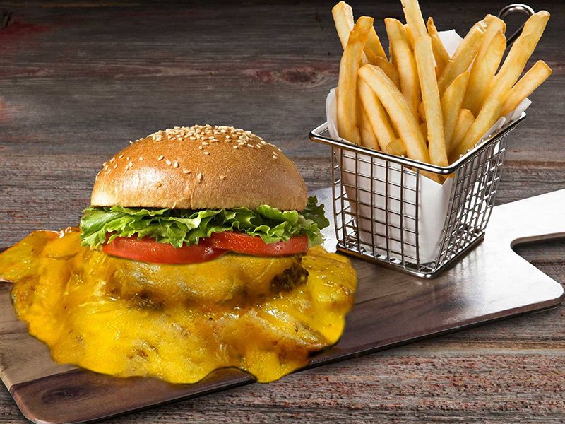 Beef Burger With Cheese