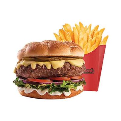 Cheezilla beef burger