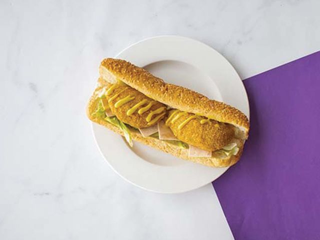 Chicken Ala Kiev Sandwich