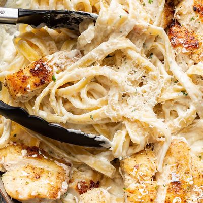 Crispy Chicken Alfredo