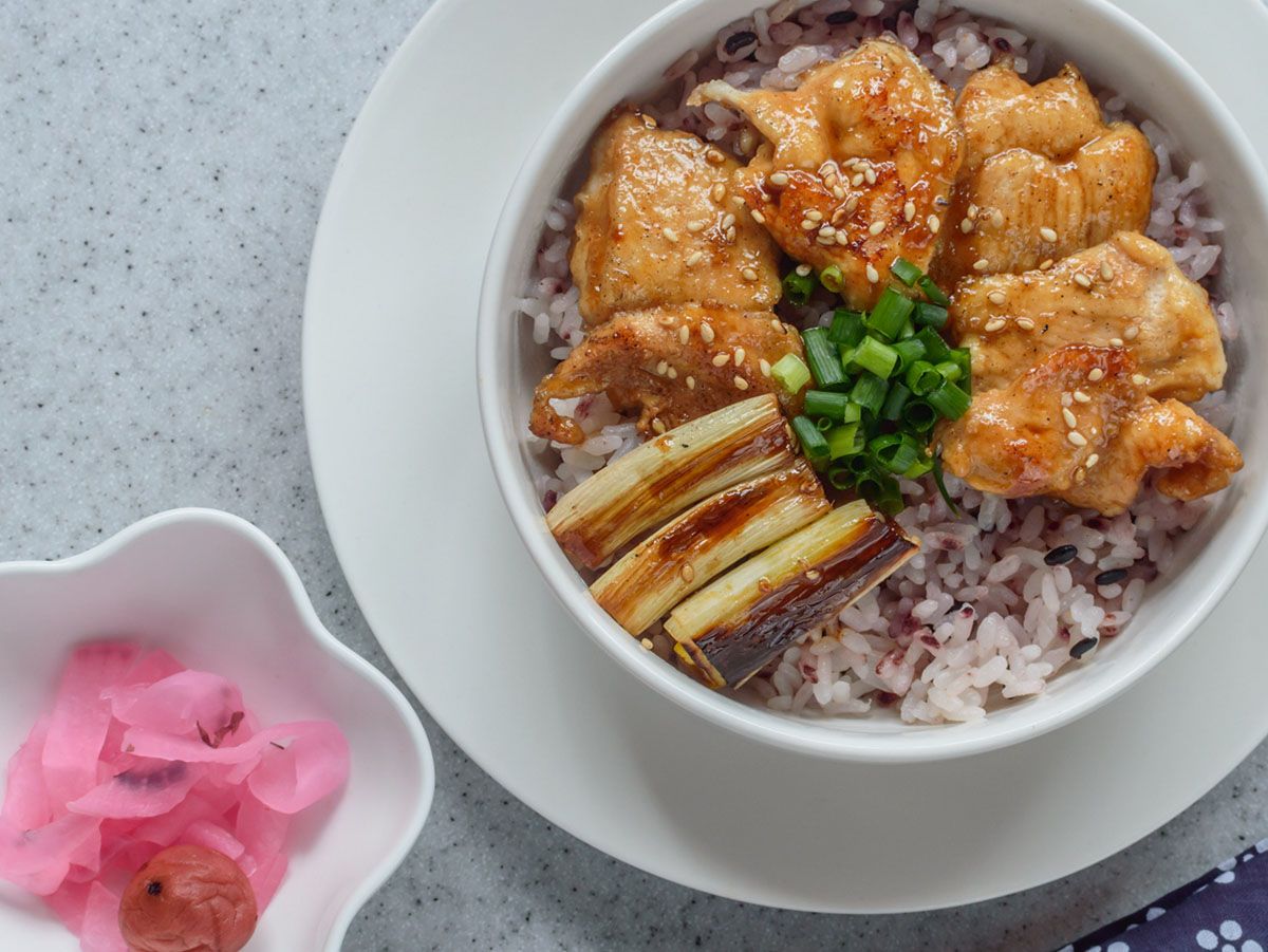 Brown mushroom dish