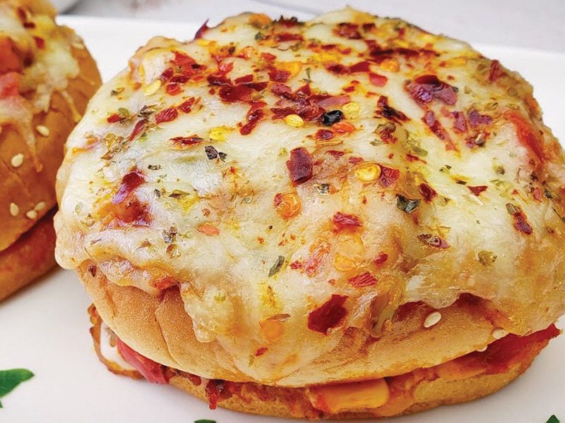 Chicken Pizza Burger