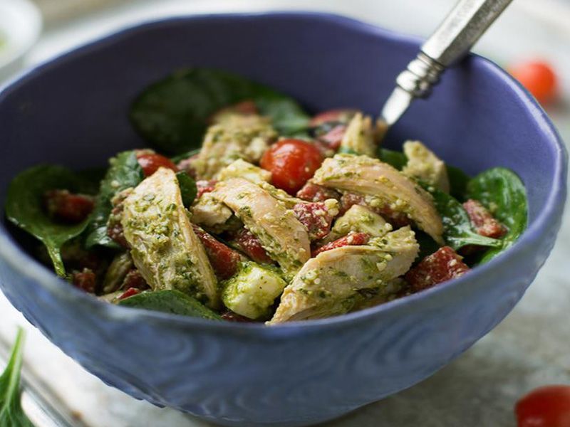 Chicken Pesto Salad