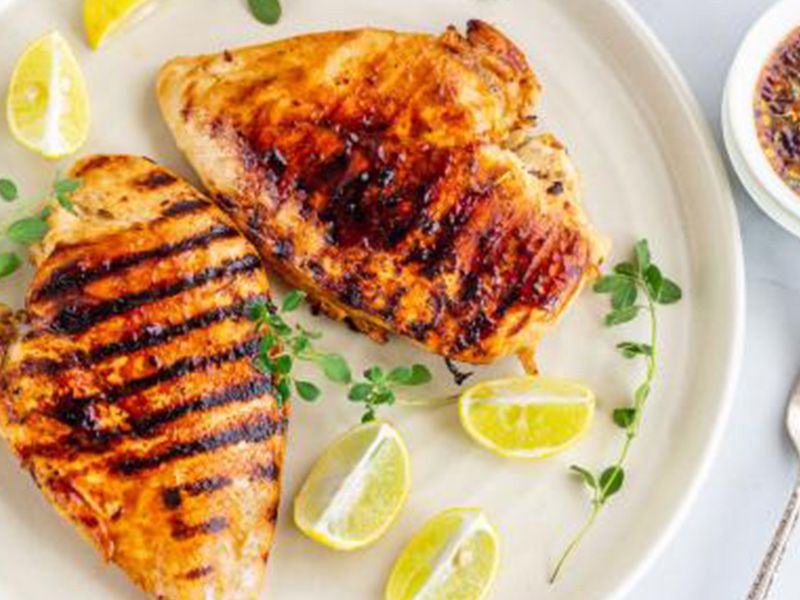 Grilled Chicken With Thyme Meal