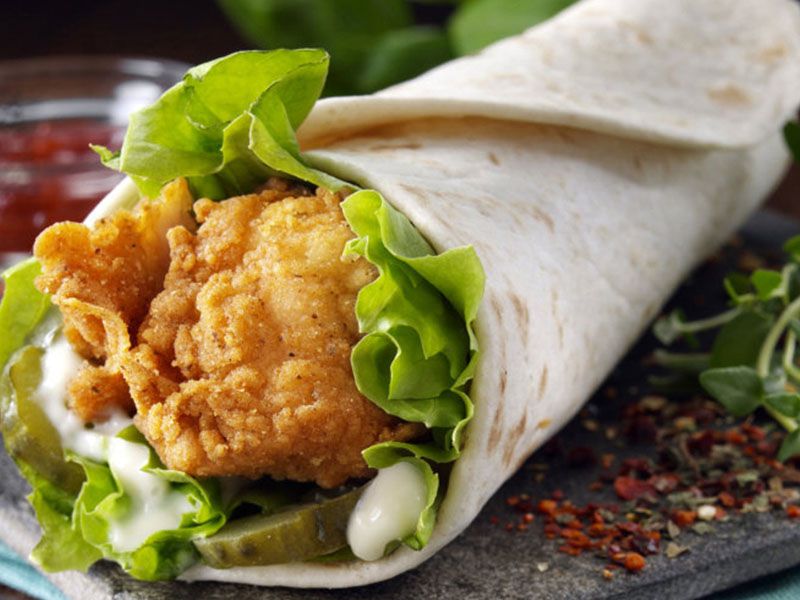 Chicken Wrap Sandwich