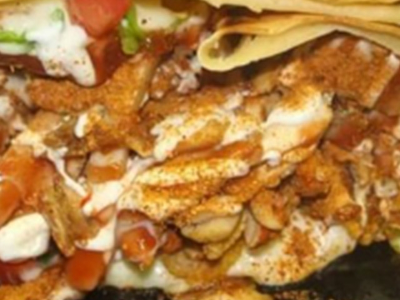 Chicken Fajita Crepe