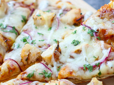 Chicken Ranch Pizza