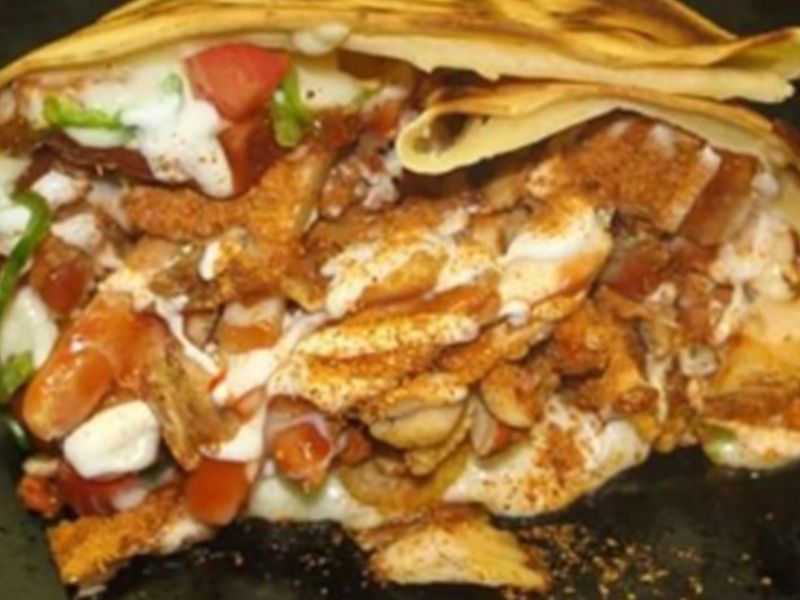 Mix Chicken Crepe