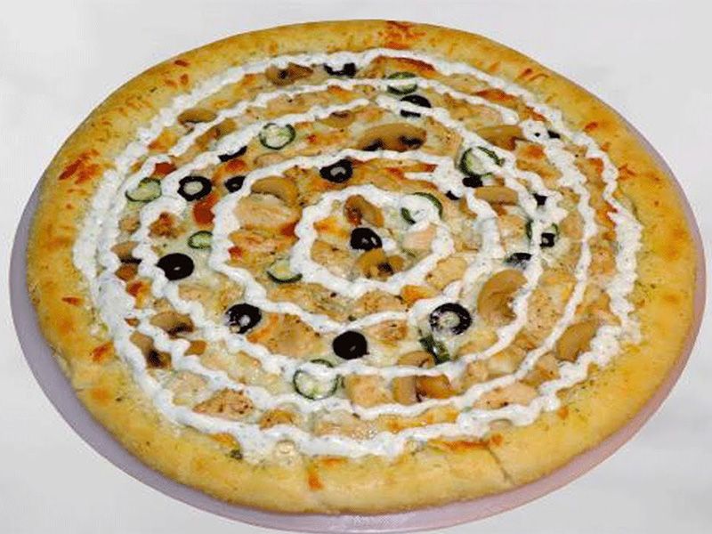 Chicken Ranch Pizza