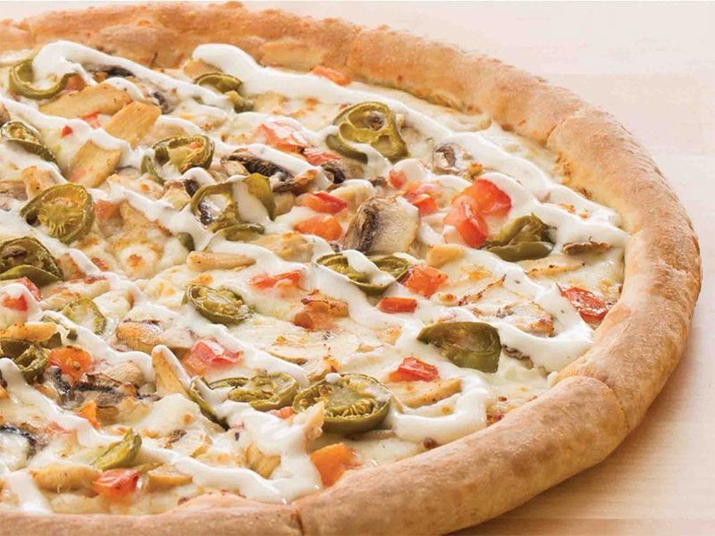 Chicken Ranch Pizza