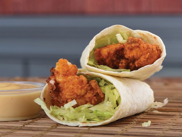 Western chicken roll sandwich