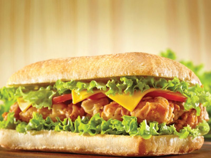 Chicken Strips Sandwich