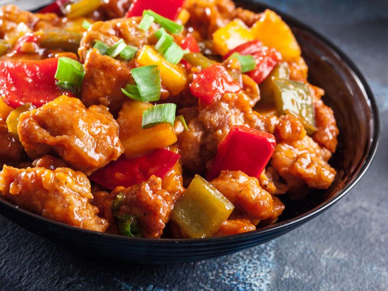 Sweet And Sour Chicken Meal