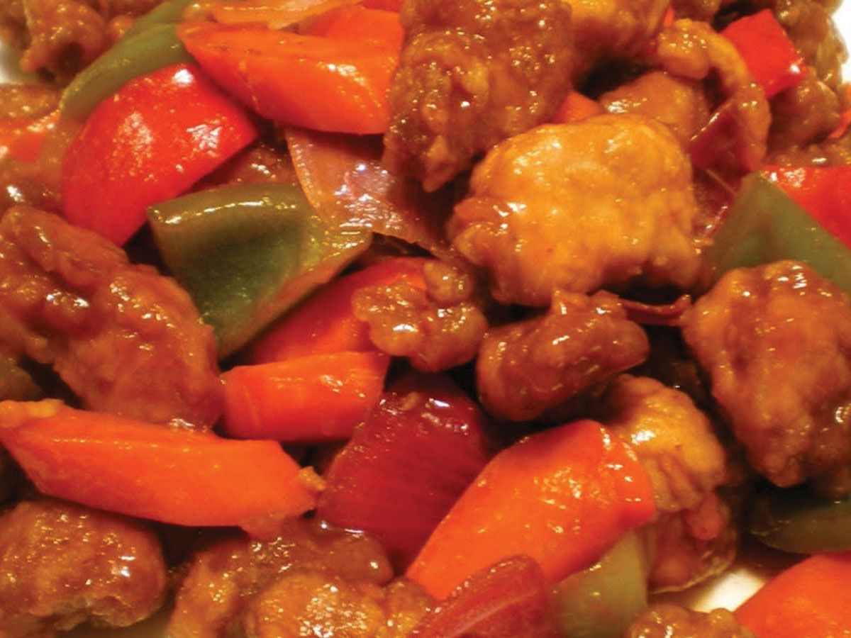 sweet and sour chicken