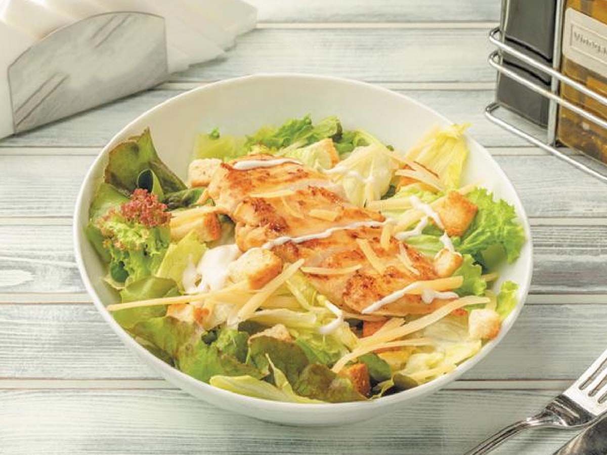 Chicken caesar salad