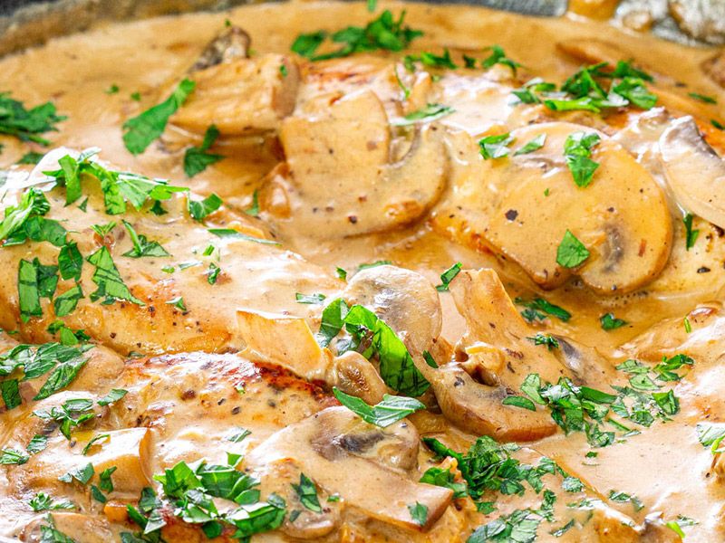 Chicken With Bouffer Sauce