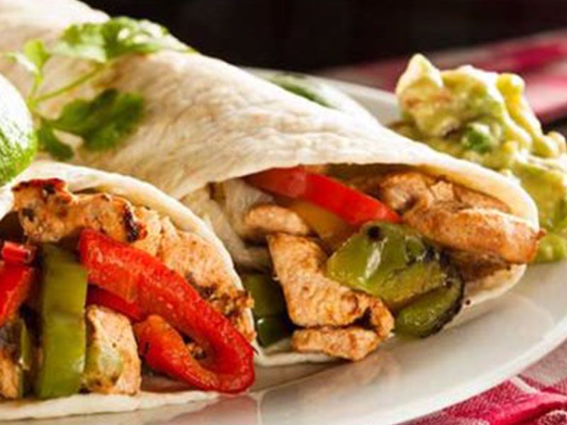 Syrian Chicken Fajita Sandwich