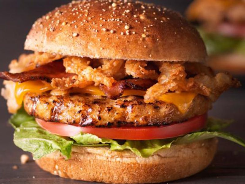 Chicken Fire Sandwich