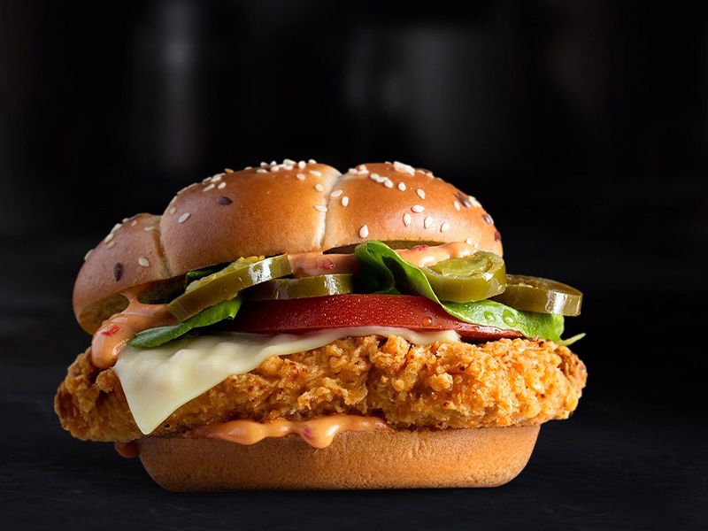 Chicken Fillet Round Sandwich
