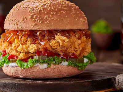 Chicken Crispy Caramelized Sandwich