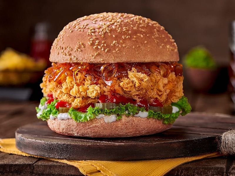 Caramelized Crispy Chicken Sandwich
