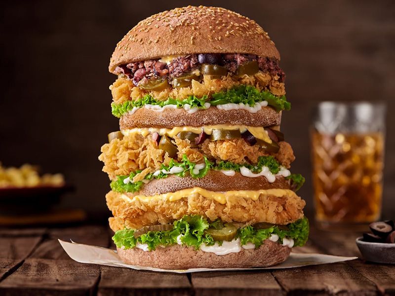 Crispy Chicken With Jalapeno Sandwich