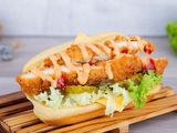 Crispy chicken sandwich